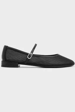 CHARLES & KEITH Mary Jane plates en maille Gertrude
