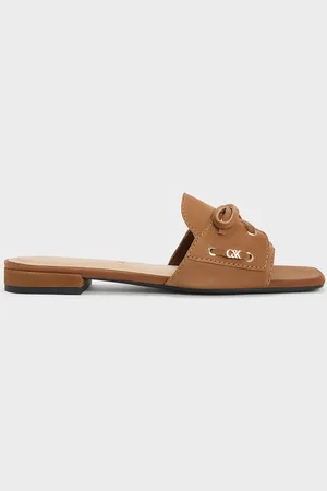 CHARLES & KEITH Claquette en daim à lacets Kori