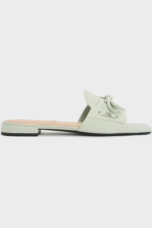 CHARLES & KEITH Claquette en daim à lacets Kori