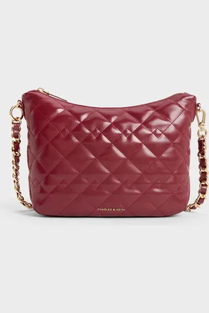 CHARLES & KEITH Sac hobo souple matelassé Duo