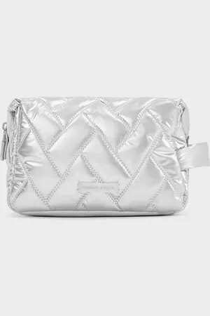 CHARLES & KEITH Porte-monnaie en nylon à motif chevrons
