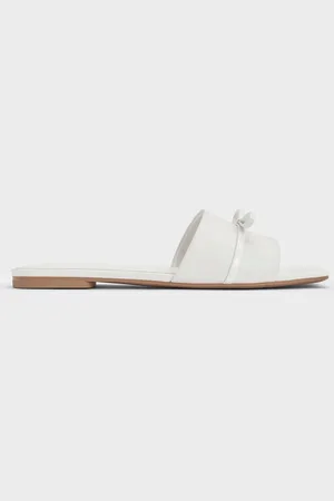 CHARLES & KEITH Claquettes ornées d