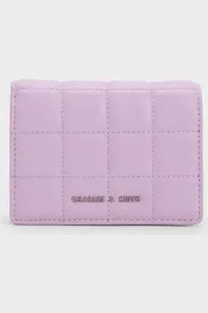 CHARLES & KEITH Mini porte-monnaie matelassé
