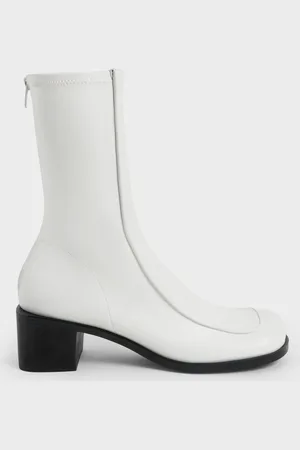 CHARLES & KEITH Bottes à hauteur de mollet avec talon carré
