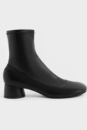 CHARLES & KEITH Bottines à surpiqûres