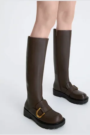 CHARLES & KEITH Bottes hauteur de genou Gabine