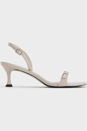 CHARLES & KEITH Escarpins à talon de chaton et bride arrière à boucle