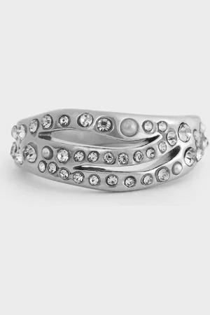 CHARLES & KEITH Bague sculptée en cristal Aine