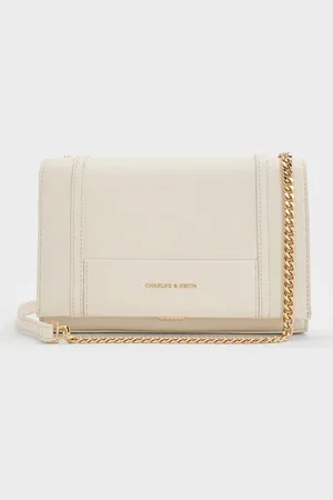 CHARLES & KEITH Sac porté épaule à lanière en chaîne Shalia