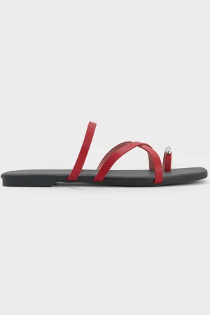 CHARLES & KEITH Sandales à lanières et boucle d