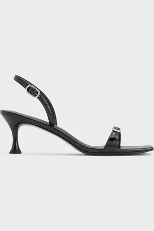 CHARLES & KEITH Escarpins à talon de chaton et bride arrière à boucle