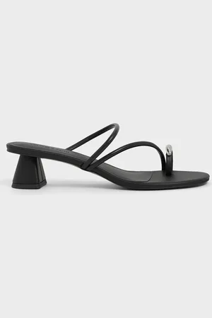 CHARLES & KEITH Sandales à talon à boucle d