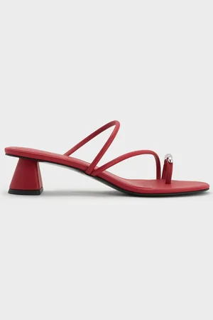 CHARLES & KEITH Sandales à talon à boucle d