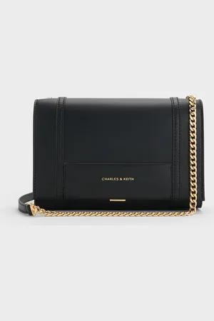 CHARLES & KEITH Sac porté épaule à lanière en chaîne Shalia