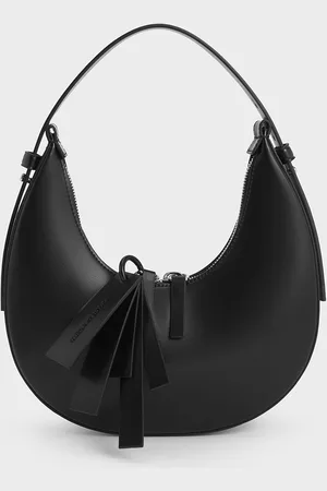 CHARLES & KEITH Sac hobo en demi-lune Carey