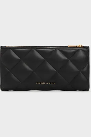 CHARLES & KEITH Portefeuille matelassé Danika