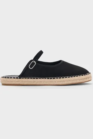 CHARLES & KEITH Espadrilles claquettes en fausse suédine
