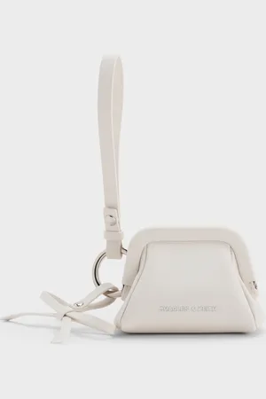 CHARLES & KEITH Breloque micro sac à noeud