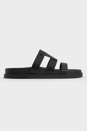 CHARLES & KEITH Claquettes en suède Joan