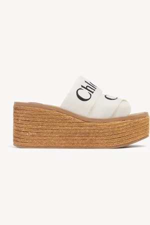 Mules discount chloe blanche