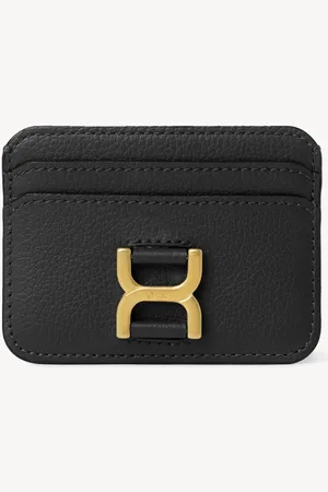 Chloé Porte-cartes Marcie en cuir grainé Femme Taille OneSize 100% Cuir de veau