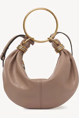Chloé Petit sac hobo Bracelet bag en cuir grainé Femme Taille OneSize 100% Cuir de veau