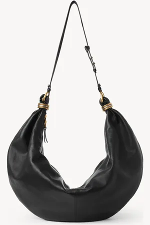 Chloé Large sac hobo Bracelet bag en cuir grainé Femme Taille OneSize 100% Cuir de veau