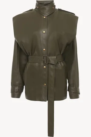 Chloé Blouson oversize en cuir Femme Taille 36 100% Cuir d