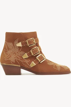 Chloé Bottines Susanna Femme Taille 36 100% Cuir de veau, Bos Taurus, Farmed, COO Netherlands