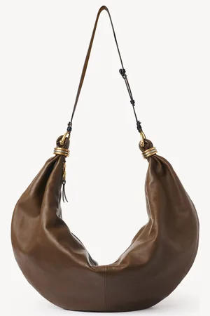 Chloé Large sac hobo Bracelet bag en cuir grainé Femme Taille OneSize 100% Cuir de veau