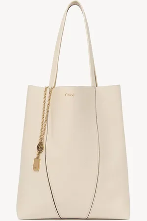 Chloé Sac cabas Chloé Spin en cuir grainé Femme Taille OneSize 100% Cuir de veau