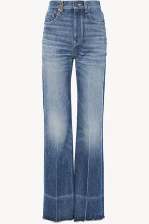 Chloé Jean bootcut taille haute en denim Femme Taille 28 100% coton