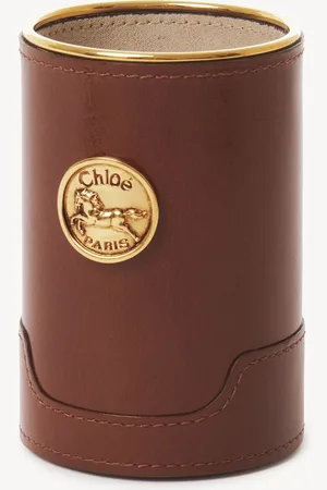 Chloé Étui à parfum Chloé en cuir brillant Femme Taille OneSize 100% Cuir de veau