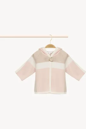 Chloé Manteau à capuche Fille Taille 6-9 100% coton