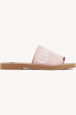 Chloé Mules Woody Femme Taille 41 90% lin, 10% polyester