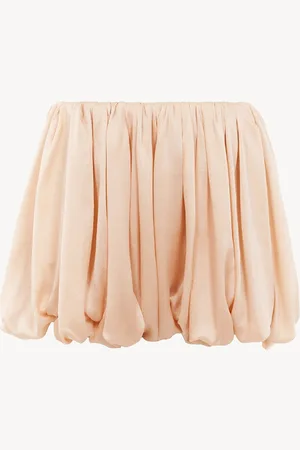 Chloé Mini short bloomer en charmeuse de soie Femme Taille 38 100% Soie
