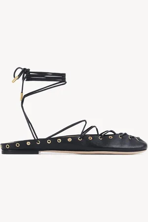 Chloé Ballerines Chloé Ghillies Femme Taille 37 100% Cuir d