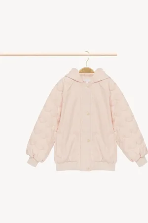 Chloé Blouson bomber à capuche Fille Taille 12 100% polyester