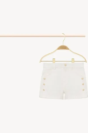 Chloé Short en jean Femme Taille 6 100% coton