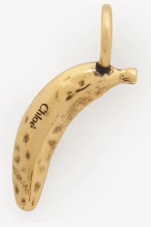 Chloé Charm banane Alphabet en laiton Femme Taille OneSize 100% Laiton