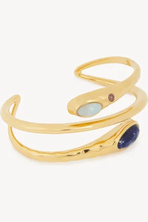 Chloé Manchette Chloé Senses Femme Taille OneSize 100% Laiton, Sodalite, Amazonite
