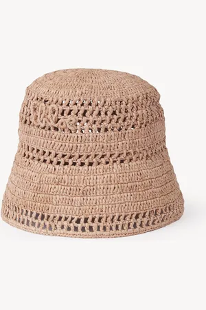 Chloé Chapeau bob Chloé Sunset en raphia Femme Taille M 100% raphia