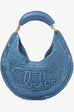 Chloé Sac hobo Summer Banana en raphia Femme Taille OneSize 100% papier, Bubalus Bubalis, Farmed, COO Italy