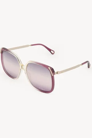 Chloé Lunettes de soleil Aly Femme Taille OneSize 100% acétate