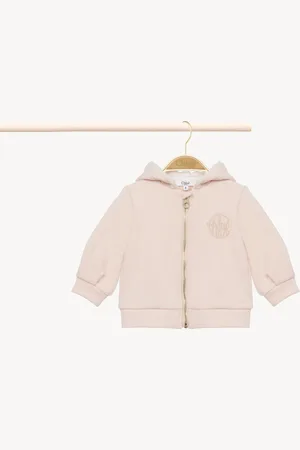 Chloé Sweat à capuche zippé Femme Taille 3-6 100% coton