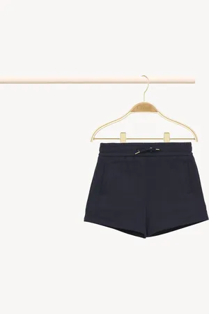 Chloé Short à liens de serrage Femme Taille 4 100% coton