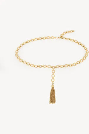Chloé Ceinture Chloé Pompoms Femme Taille OneSize 100% Laiton