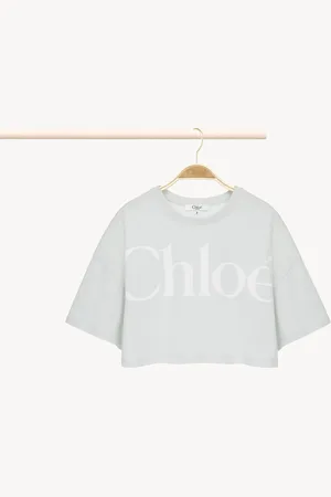 Chloé T-shirt à logo Femme Taille 6 100% coton