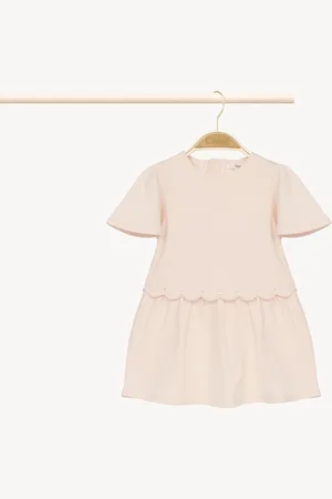 Chloé Robe à manches courtes Femme Taille 3 100% coton