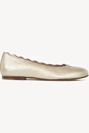 Chloé Ballerines Lauren Femme Taille 27 100% Peau de chèvre